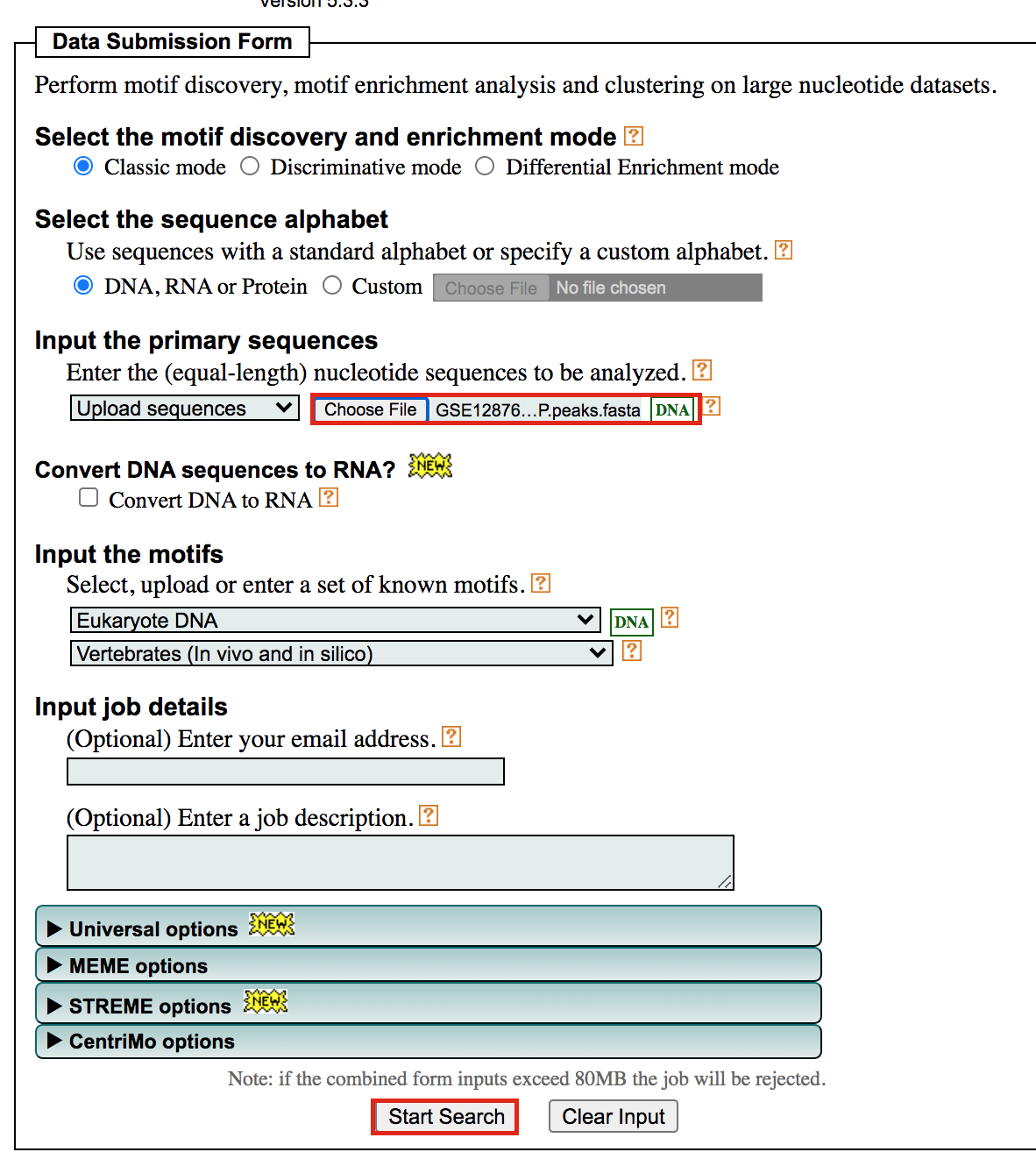 resulting file